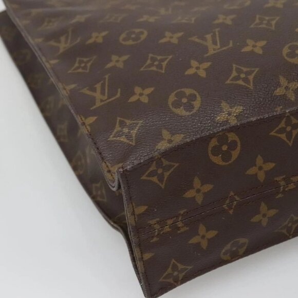 LOUIS VUITTON Monogram Sac Plat Hand Bag - Picture 8 of 16